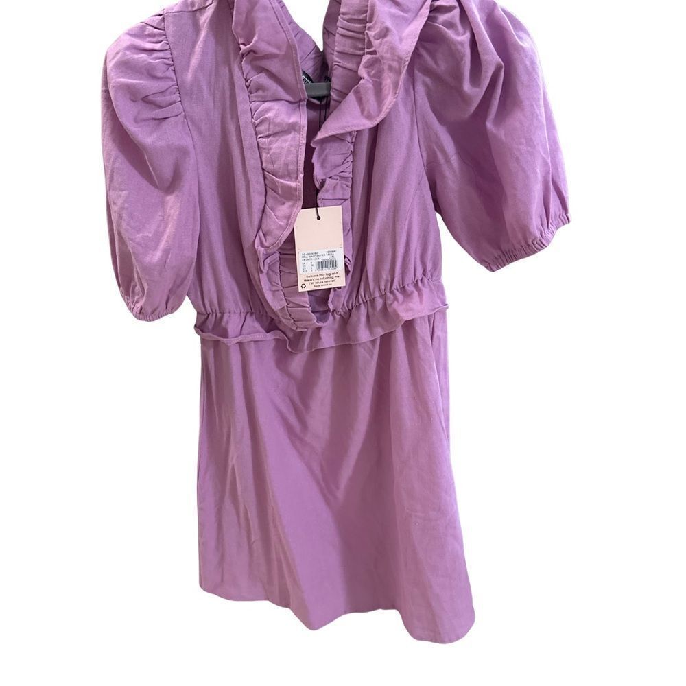 Missguided Lavender Mini Dress